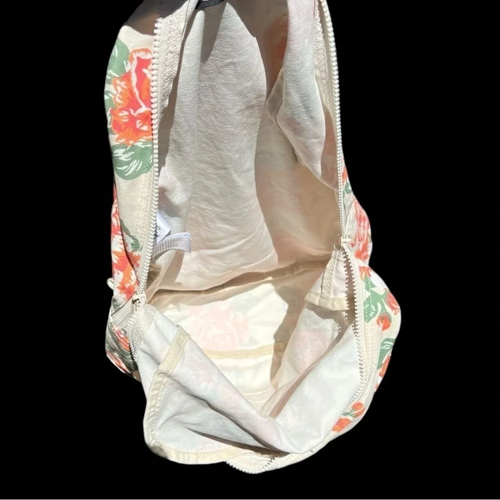 🌻NEW Hershel Vintage Rose Washed Cotton Fabric Daypack Backpack
